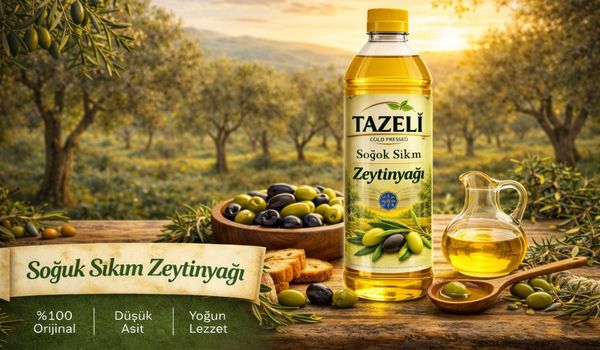 Soğuk Sıkım Zeytinyağı