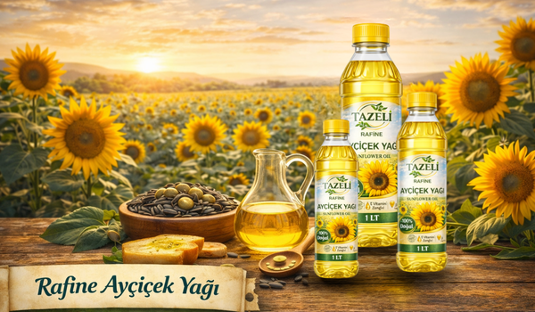 1 Litre Rafine Ayçiçek Yağı