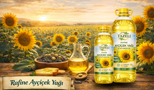 2 Litre Rafine Ayçiçek Yağı