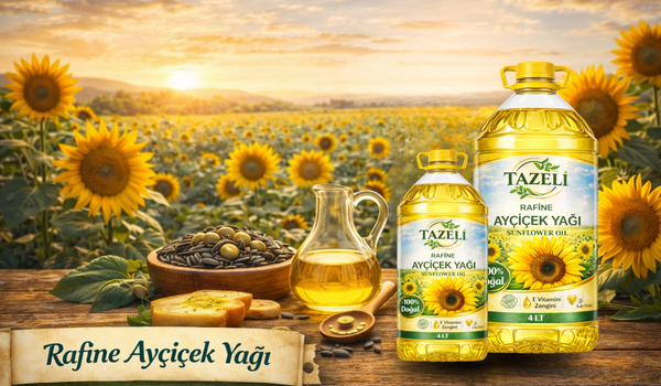 4 Litre Rafine Ayçiçek Yağı