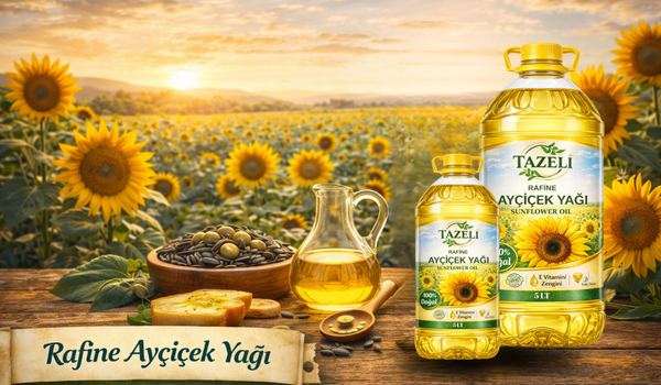 5 Litre Rafine Ayçiçek Yağı